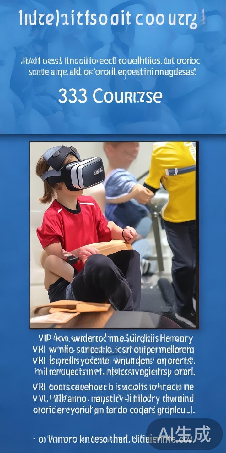 体育教育综合333课程与现代教育技术深度融合与创新实践研究 二、虚拟现实与增强现实技术的创新应用
在“综合3